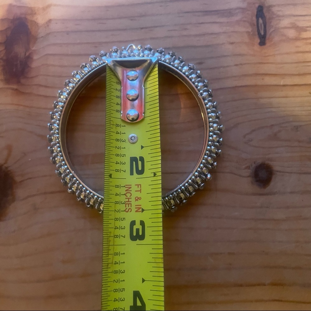Indian Rhinestone bangle bracelet - Picture 5 of 7